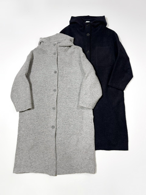 IKITSUKE フードロングコート