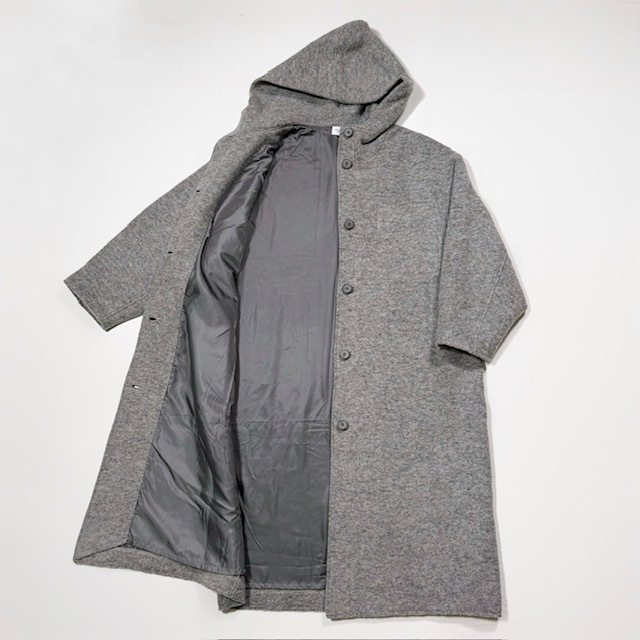 IKITSUKE フードロングコート