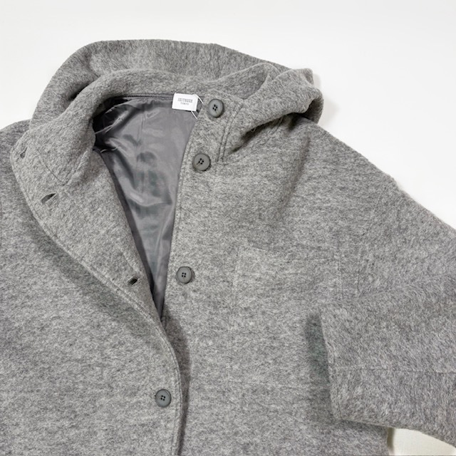 IKITSUKE フードロングコート