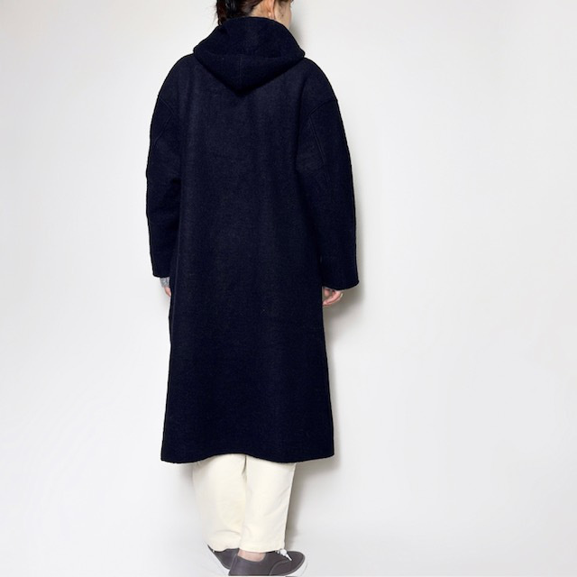 IKITSUKE フードロングコート
