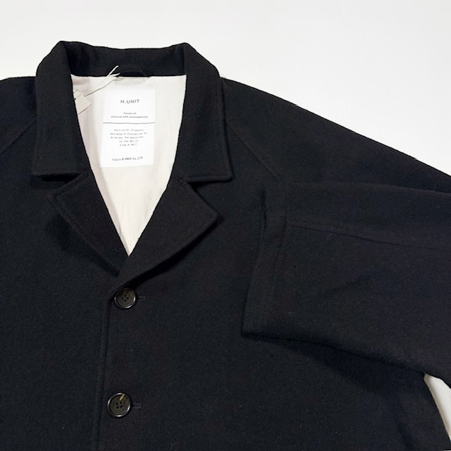 H.UNIT WOOL RAGLAN ATELIER COAT