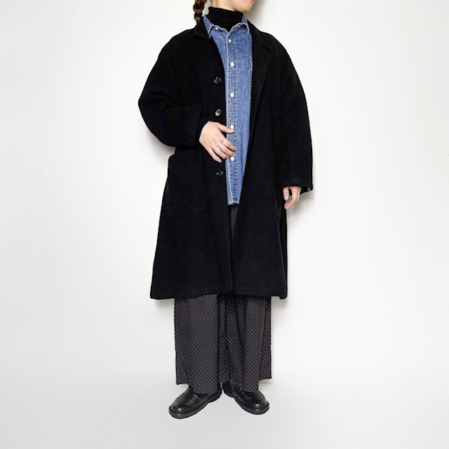 H.UNIT WOOL RAGLAN ATELIER COAT