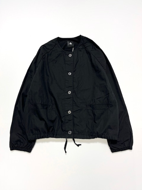 maison de soil 40s ORGANIC POPLIN RAGLAN STRING JACKET