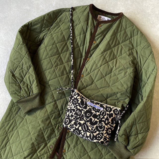 R&D.M.Co- (OLDMAN'S TAILOR) MONO TRICK PRINT POCHETTE