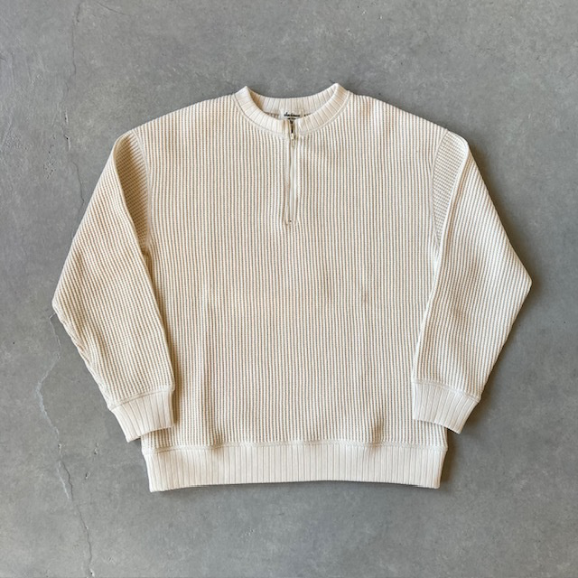 Jackman COTTON BIG WAFFLE HALF ZIP