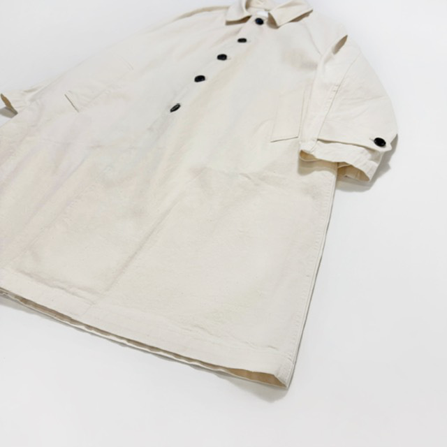 H.UNIT　DENIM SOUTIEN COLLAR COAT