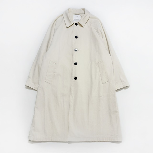 H.UNIT　DENIM SOUTIEN COLLAR COAT