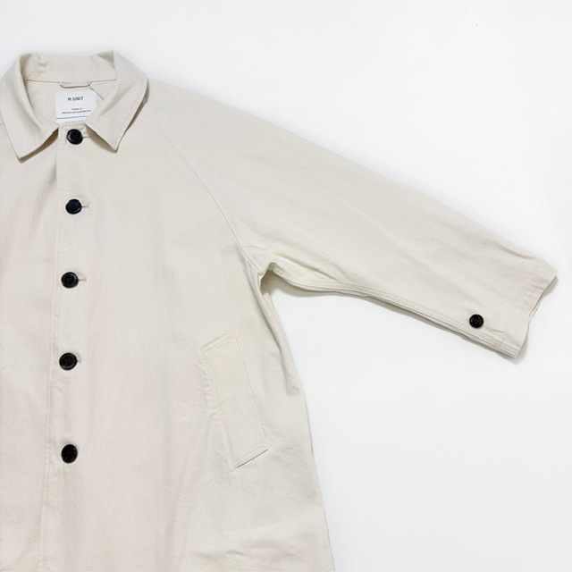 H.UNIT　DENIM SOUTIEN COLLAR COAT