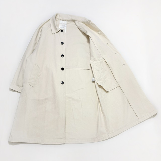 H.UNIT　DENIM SOUTIEN COLLAR COAT