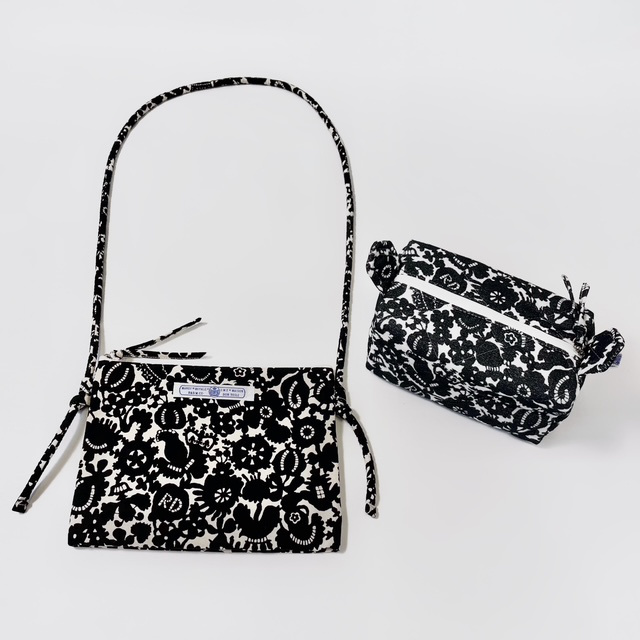 R&D.M.Co- (OLDMAN'S TAILOR) MONO TRICK PRINT QUILTING POUCH (S)