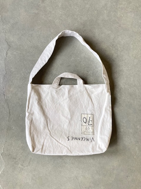 Arte povera USED フランスシーツ TOTE & SHOULDER BAG