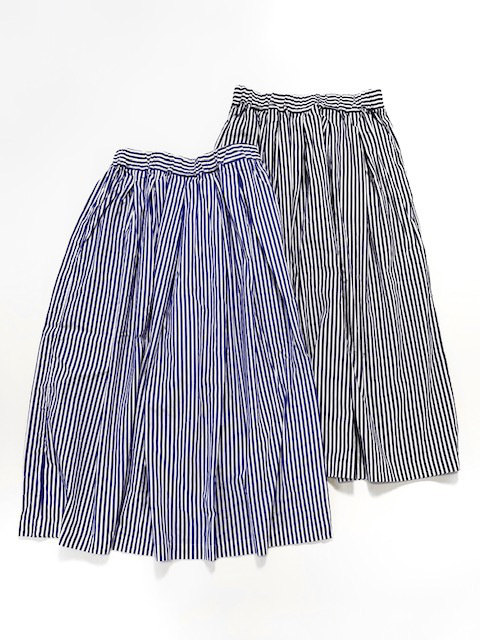 PRIT ドビーロンドンストライプタックスカート