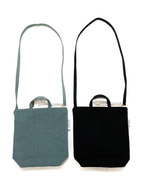 Arte povera リネンシーツ サコッシュ (M)