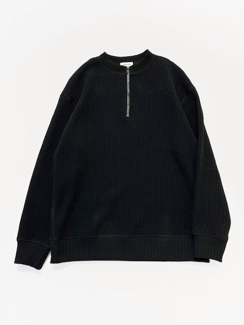 Jackman COTTON BIG WAFFLE HALF ZIP