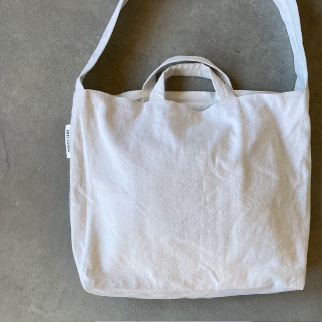 Arte povera USEDフランスシーツ TOTE & SHOULDER BAG