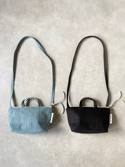 Arte povera リネンシーツ サコッシュ (S)