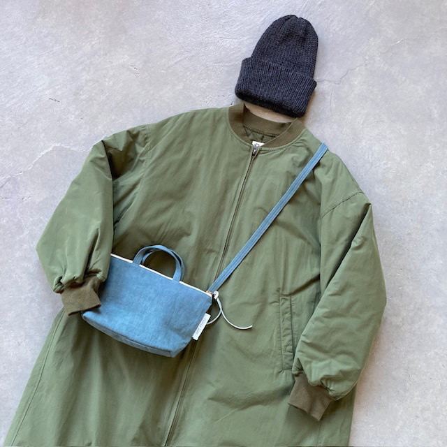 Arte povera リネンシーツ サコッシュ (S)