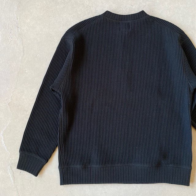 Jackman COTTON BIG WAFFLE HALF ZIP