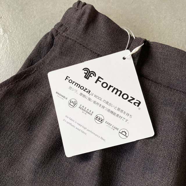 JOHNBULL FORMOZA ストレッチツイル ワンタックイージーパンツ