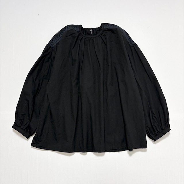 Gauze ANTIQUE LACE MODERNIST BLOUSE