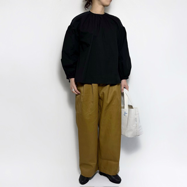 Gauze ANTIQUE LACE MODERNIST BLOUSE