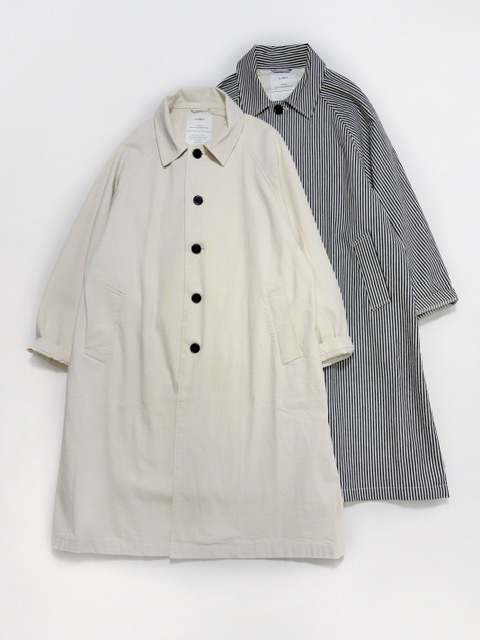 H.UNIT DENIM SOUTIEN COLLAR COAT