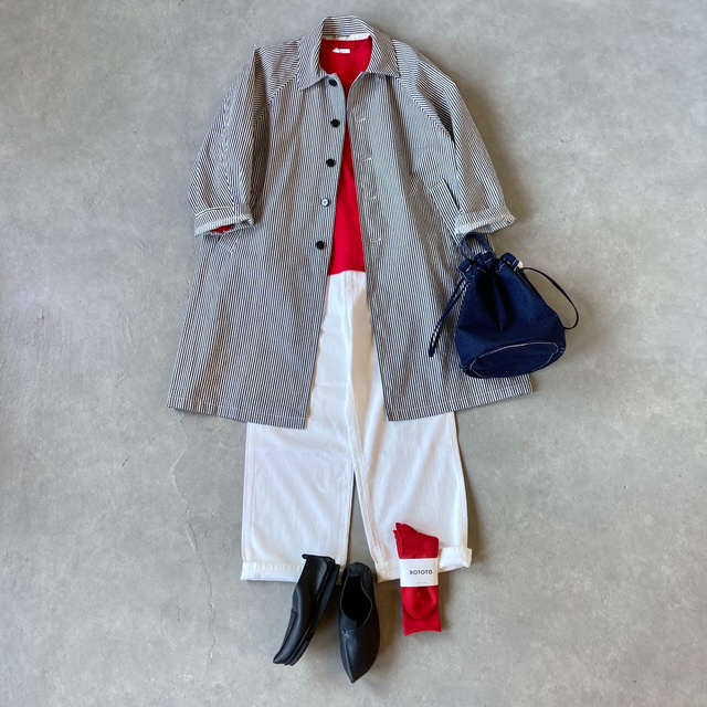 H.UNIT DENIM SOUTIEN COLLAR COAT