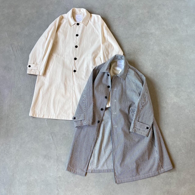 H.UNIT DENIM SOUTIEN COLLAR COAT