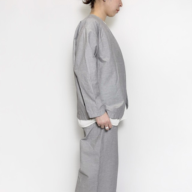 PRIT 綿麻ストレッチトッパージャケット