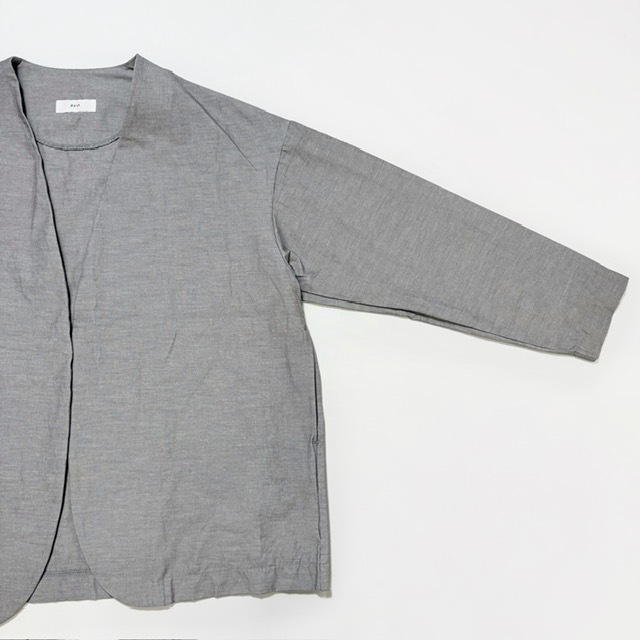 PRIT 綿麻ストレッチトッパージャケット