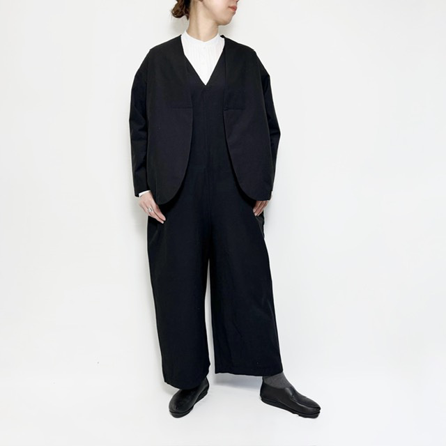 PRIT 綿麻ストレッチトッパージャケット