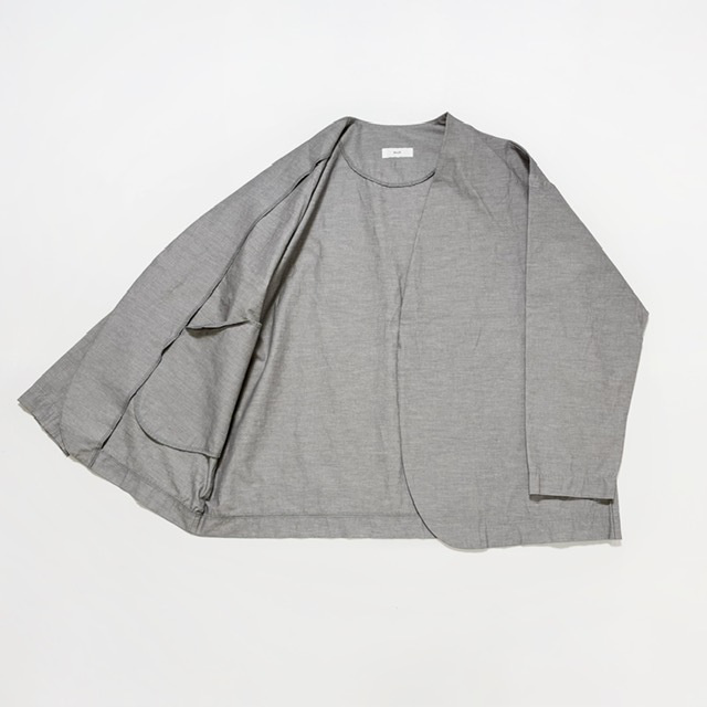 PRIT 綿麻ストレッチトッパージャケット