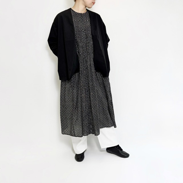 PRIT 綿麻ストレッチトッパージャケット