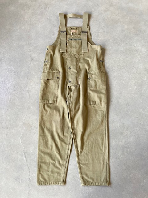 LYBRO by Nigel Cabourn WORKBENCH DUNGAREE