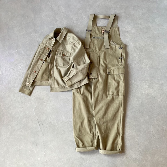 LYBRO by Nigel Cabourn WORKBENCH DUNGAREE