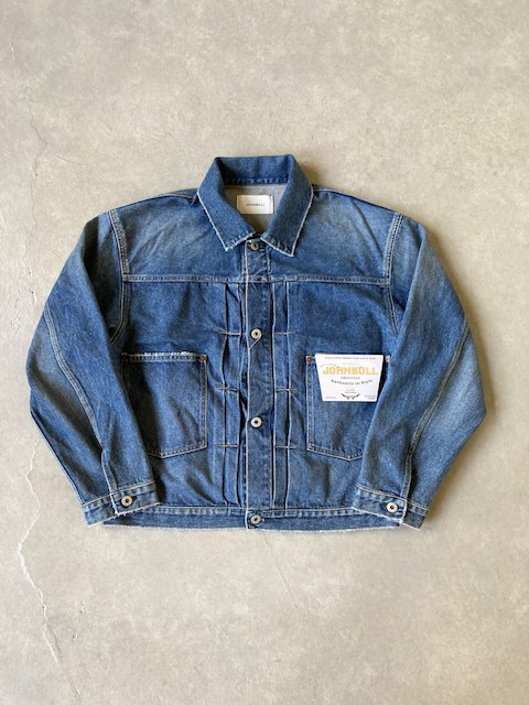 JOHNBULL 13.5oz DENIM 2nd TYPE トラッカージャケット