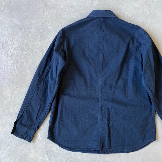 SAGE DE CRET コットンヘンプウェザーシャツジャケット