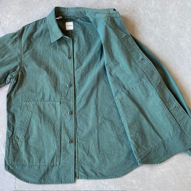 SAGE DE CRET コットンヘンプウェザーシャツジャケット