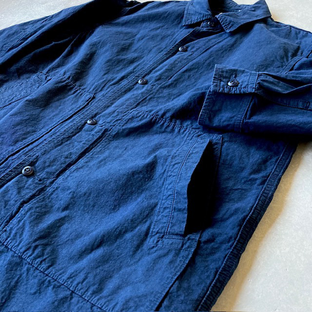 SAGE DE CRET コットンヘンプウェザーシャツジャケット