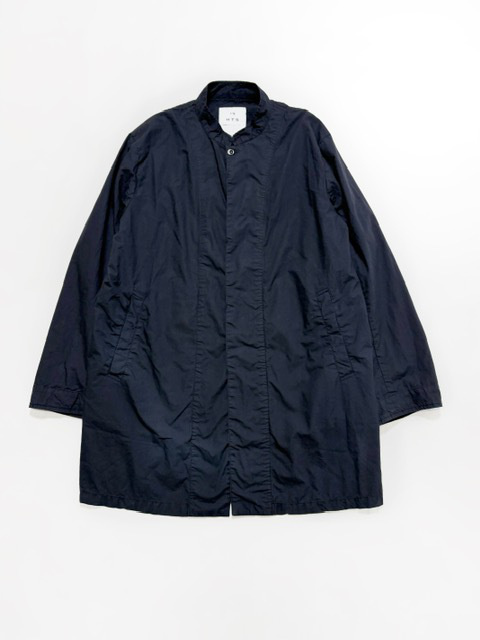 HTS (HARROW TOWN STORES) 60s COTTON POPLIN OVERDYE STAND COLLAR FLY FRONT JACKET