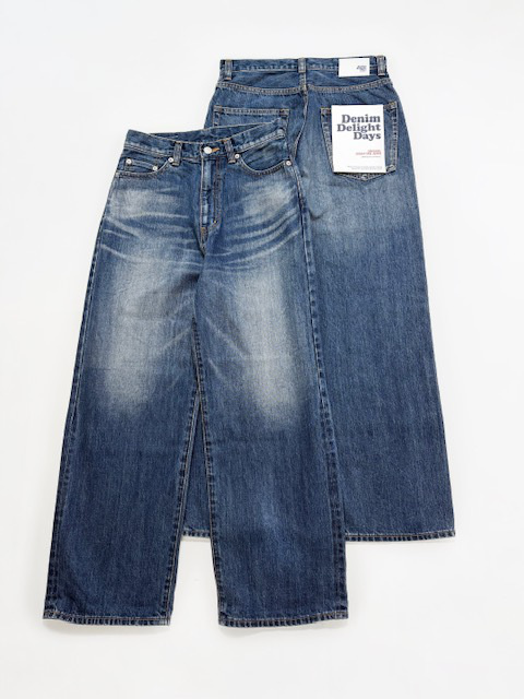 JOHNBULL Denim Delight Days セルヴィッチデニムワイドジーンズ