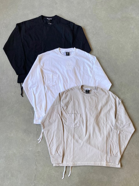 SiSii × HESTRADA Gee-Wiz LONG SLEEVE SWITCH POCKET TEE