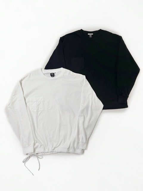 SiSii × HESTRADA Gee-Wiz LONG SLEEVE SWITCH POCKET TEE