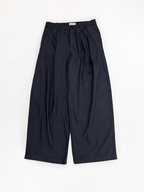 STILL BY HAND タイプライターコットンワイドパンツ