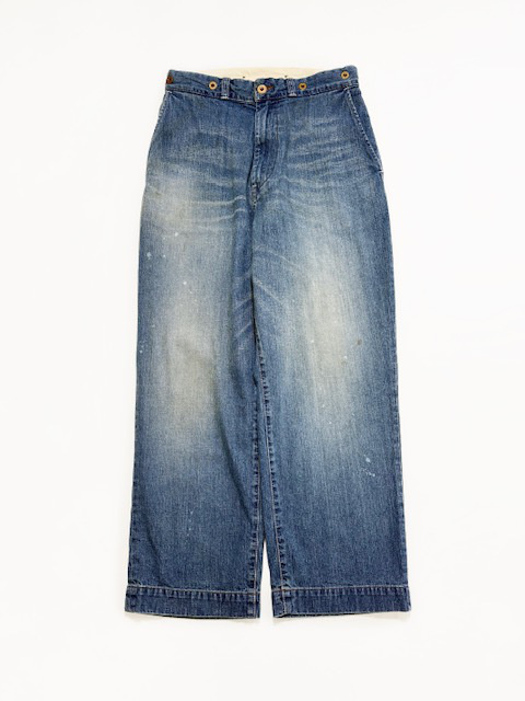 H.UNIT DENIM WORK TROUSERS (Used Wash)
