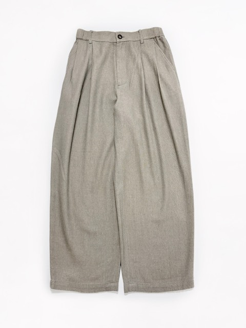 JOHNBULL リネンミックス2タックパンツ