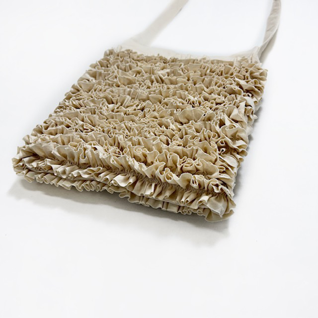 R&D.M.Co- (OLDMAN'S TAILOR) H.C.C FRILL SHOULDER BAG