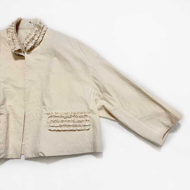 R&D.M.Co- (OLDMAN'S TAILOR) H.C.C FRILL DECORATION JACKET