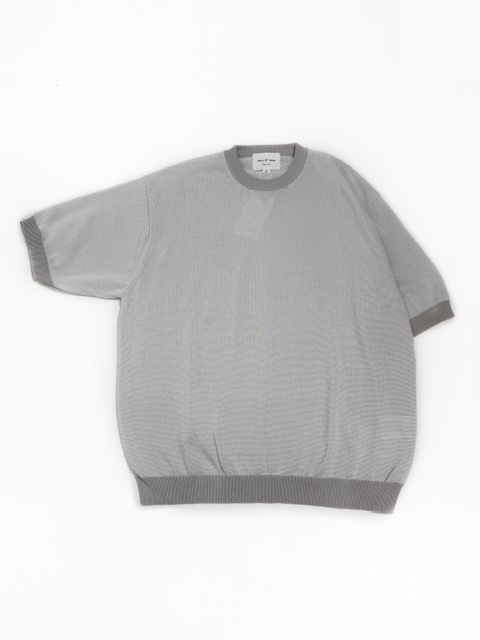 STILL BY HAND 強撚コットンニットT-シャツ