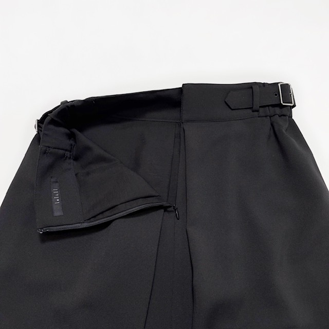 Lelill サイドベルトAラインスカート